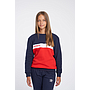 Sudadera Umbro Fw Sportswear Sweat - Jnrdark Navy / Vermillion / Brilliant White