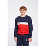Sudadera Umbro Fw Sportswear Sweat - Jnrdark Navy / Vermillion / Brilliant White