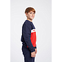 Sudadera Umbro Fw Sportswear Sweat - Jnrdark Navy / Vermillion / Brilliant White