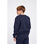 Sudadera Umbro Fw Sportswear Sweat - Jnrdark Navy / Vermillion / Brilliant White