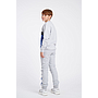 Sudadera Umbro Fw Sportswear Sweat - Jnrgrey Marl / Nouvean Navy / Woodland Grey