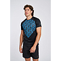 Camiseta Umbro Pro Training Graphic Jersey Black / Malibu Blue