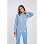 Chaqueta Umbro Pro Training Printed Woven Jacket - Womensallure / Silver Gray