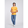 Camiseta Umbro Taped Ringer Tee Blazing Orange / Brilliant White