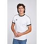 Camiseta Umbro Taped Ringer Tee Brilliant White / Black