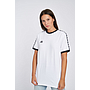 Camiseta Umbro Taped Ringer Tee Brilliant White / Black