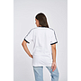 Camiseta Umbro Taped Ringer Tee Brilliant White / Black