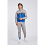 Pantalon Umbro Fw Sportswear Track Pantgrey Marl / Nouvean Navy / Woodland Grey