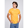 Camiseta Umbro Taped Ringer Tee Blazing Orange / Brilliant White