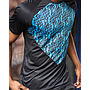 Camiseta Umbro Pro Training Graphic Jersey Black / Malibu Blue