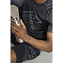 Camiseta Umbro Pro Training Active Graphic Sleeve Jerseyblack / Gunmetal