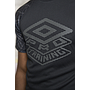 Camiseta Umbro Pro Training Active Graphic Sleeve Jersey Black / Gunmetal