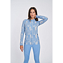Chaqueta Umbro Pro Training Printed Woven Jacket - Womens - Allure / Silver Gray