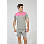 Camiseta Umbro Ness Gris / Rosa