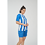 Camiseta Umbro Brave Azul / Blanca Adulto