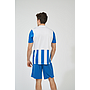 Camiseta Umbro Brave Azul / Blanca Adulto