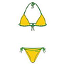 BIKINI K75332 AMARILLO