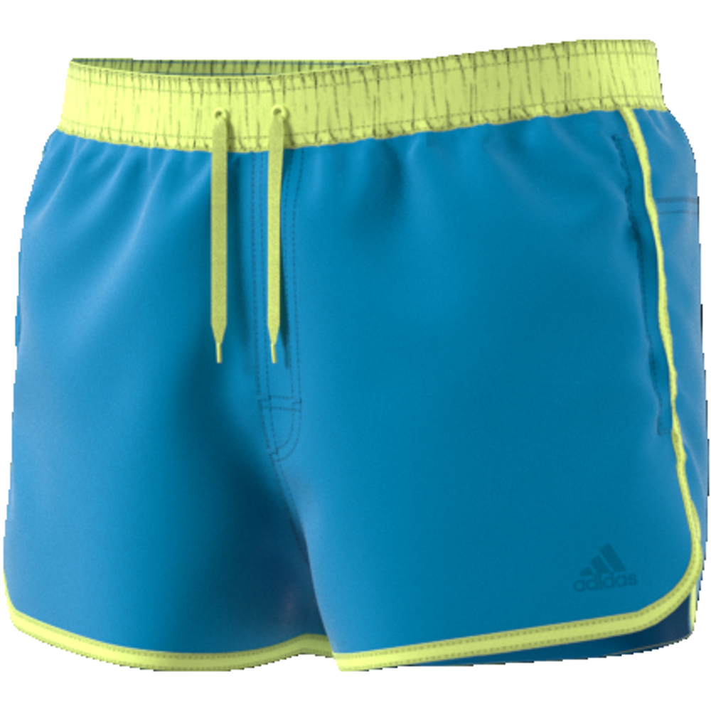 split short shock cyan