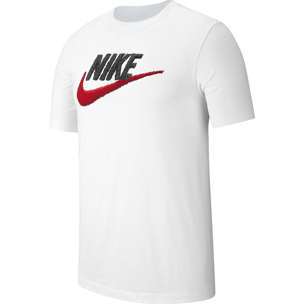NIKE SPORTSWEAR WHITE/BLACK/HABANERO RED