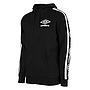 65506U-FL3 TAPED FZ HOODIE BLACK / BRILLIANT WHITE