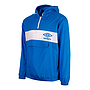 65510U-HG9 PANELLED 1/2 ZIP CAGOULE REGAL BLUE / BRILLIANT WHITE