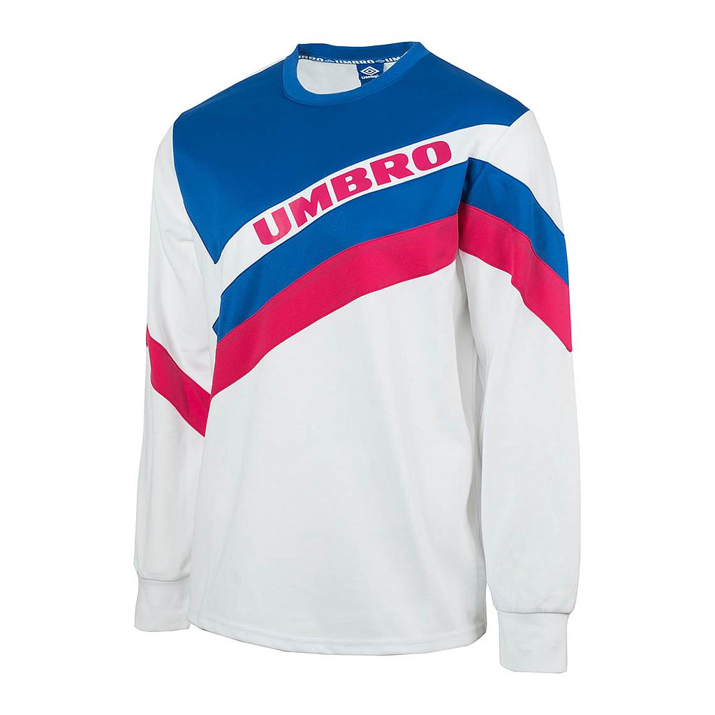UMJM0353-Z1P SECTOR CREW SWEAT BRIGHT WHITE/DAZZLING BLUE/SORBET