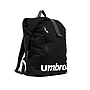 30789U-090 PADDED ROLL TOP BACKPACK BLACK / WHITE