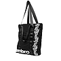 30790U-090 PADDED TOTE BLACK / WHITE