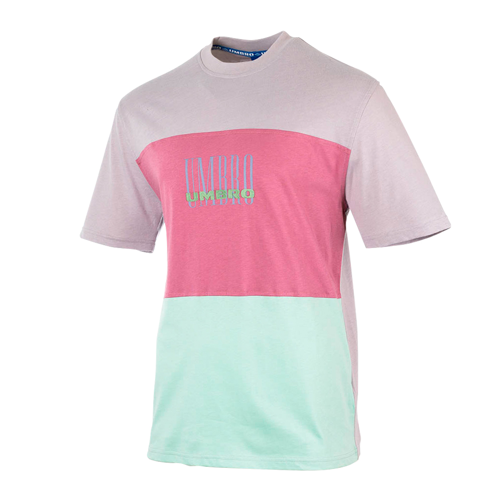 C10005-JJ4-ETHOS TEE ASH GREY / AQUA MINT / CASSIS
