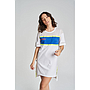 Vestido Umbro Alto Dress Bright White / Safety Yellow / Electric Blue