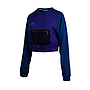 C20013-JJQ-PELO CREW SWEAT - WMNS INK / BLACK / SKYDIVE