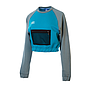 C20013-JL5-PELO CREW SWEAT - WMNS BLUE LEAD / SKYDIVE / WHITE