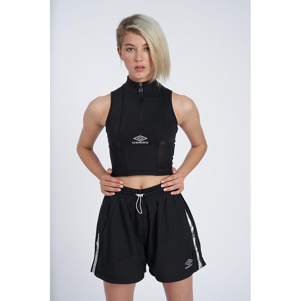 Top Umbro Reflective Tech Crop Negro