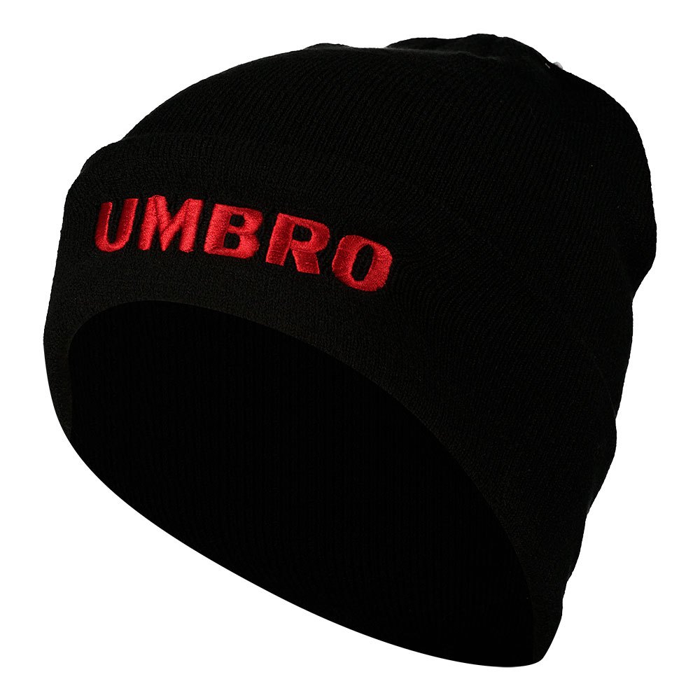 BEANIE BLACK / RED DAHLIA
