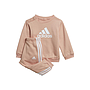 Chándal Adidas Badge Of Sports Rosa 