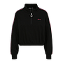 MARIBEL CROPPED HALF ZIP SHIRT