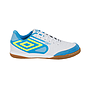 Zapatilla de Fútbol Sala Umbro Club 5 Bump White / Sadety Yellow / Malibu Blue