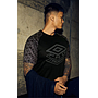 Camiseta Umbro Pro Training Active Graphic Sleeve Jersey Black / Gunmetal