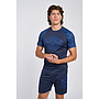 Camiseta Umbro Pro Training Active Graphic Sleeve Jerseydark Navy / Regal Blue