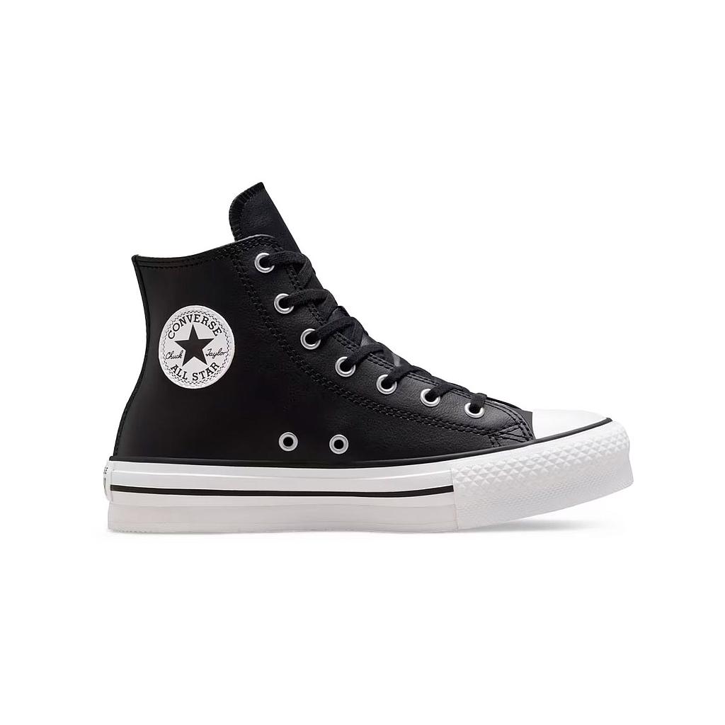 Zapatilla Converse Chuck Taylor All Star Eva Lift Leather Negra