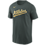 Camiseta Nike Fanatics Oakland Athletics Verde 